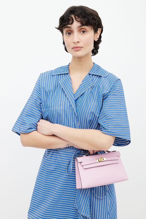 Hermès Pink Swift Mini Kelly Pochette