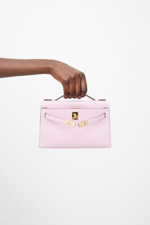 Hermès Pink Swift Mini Kelly Pochette