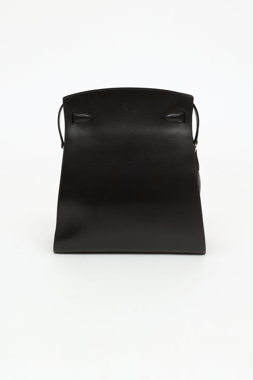 Hermès 2006 Noir Box Calf Kelly Sport 30 Bag