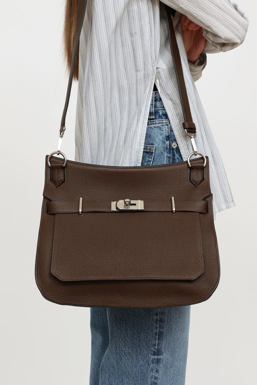 Hermès 2009 Jypsière Clemence 34 Cafe Bag