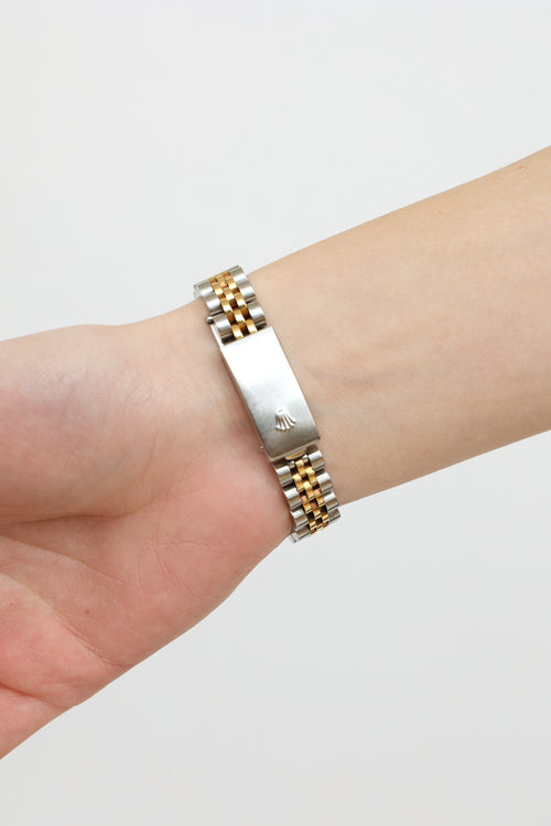 Rolex 18K Yellow Gold & Stainless Steel Datejust 26 Watch