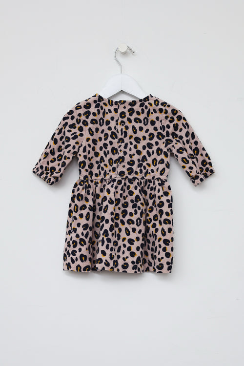 Stella McCartney Kids Pink & Black Printed Dress