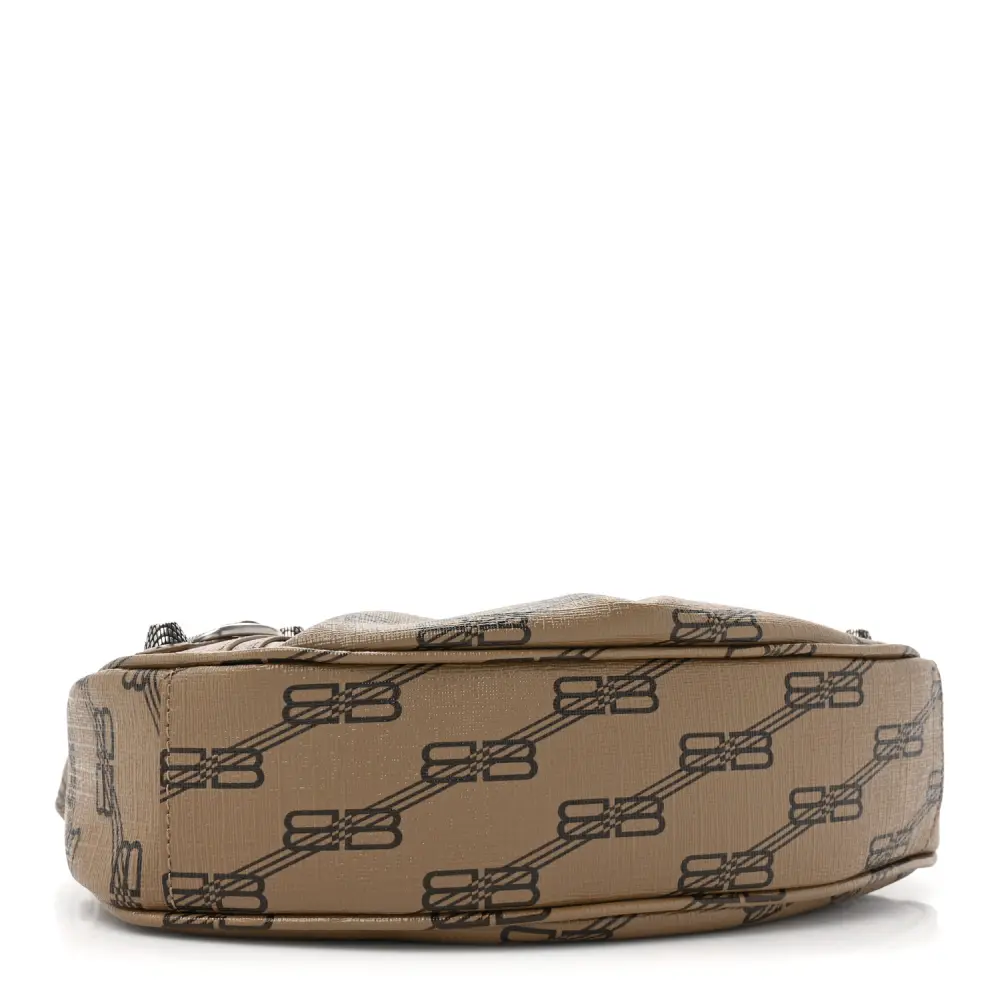 Lushentic Grade Replicas XS Le Cagole Shoulder Bag Beige Brown - Image 6