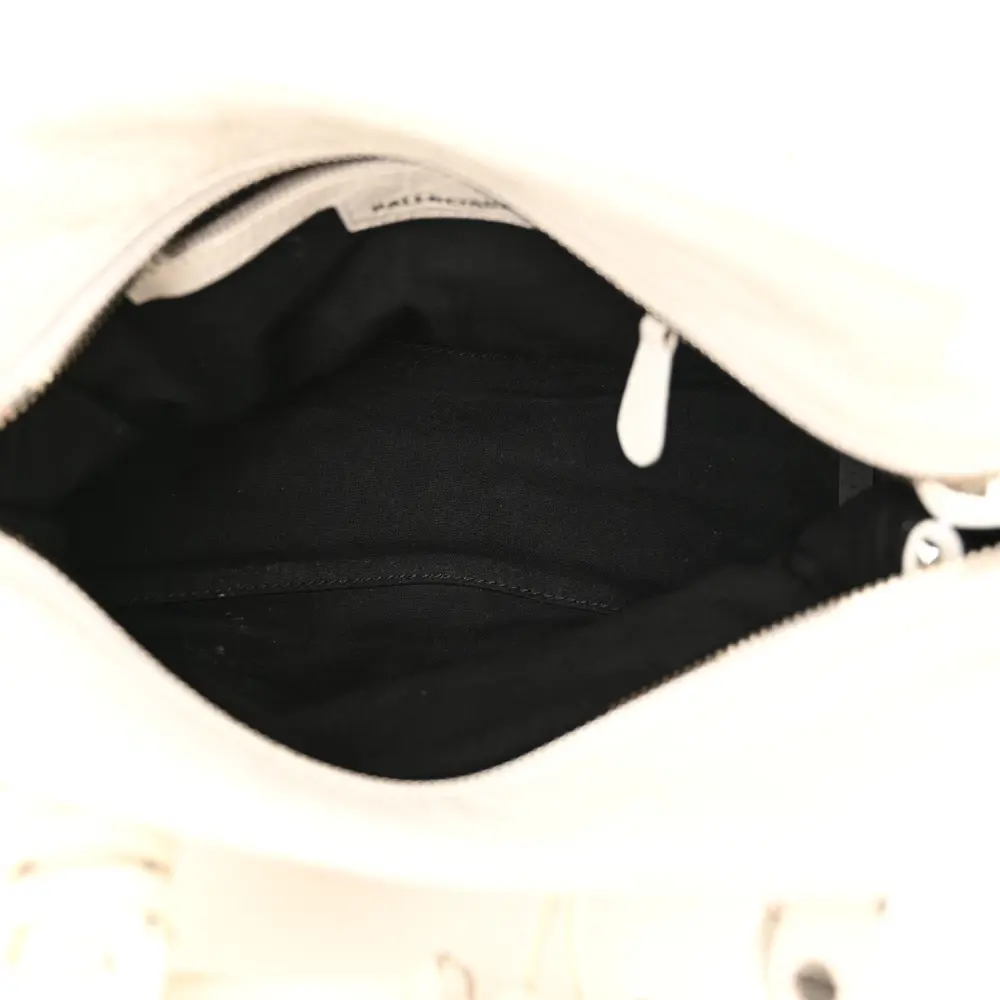 Lushentic Grade Designer Bags XS Neo Cagole Handbag Optic White - Image 7