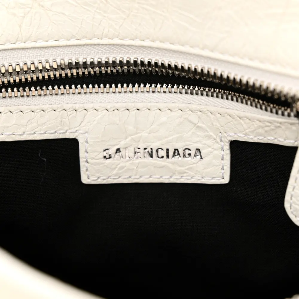 Lushentic Grade Designer Bags XS Neo Cagole Handbag Optic White - Image 2