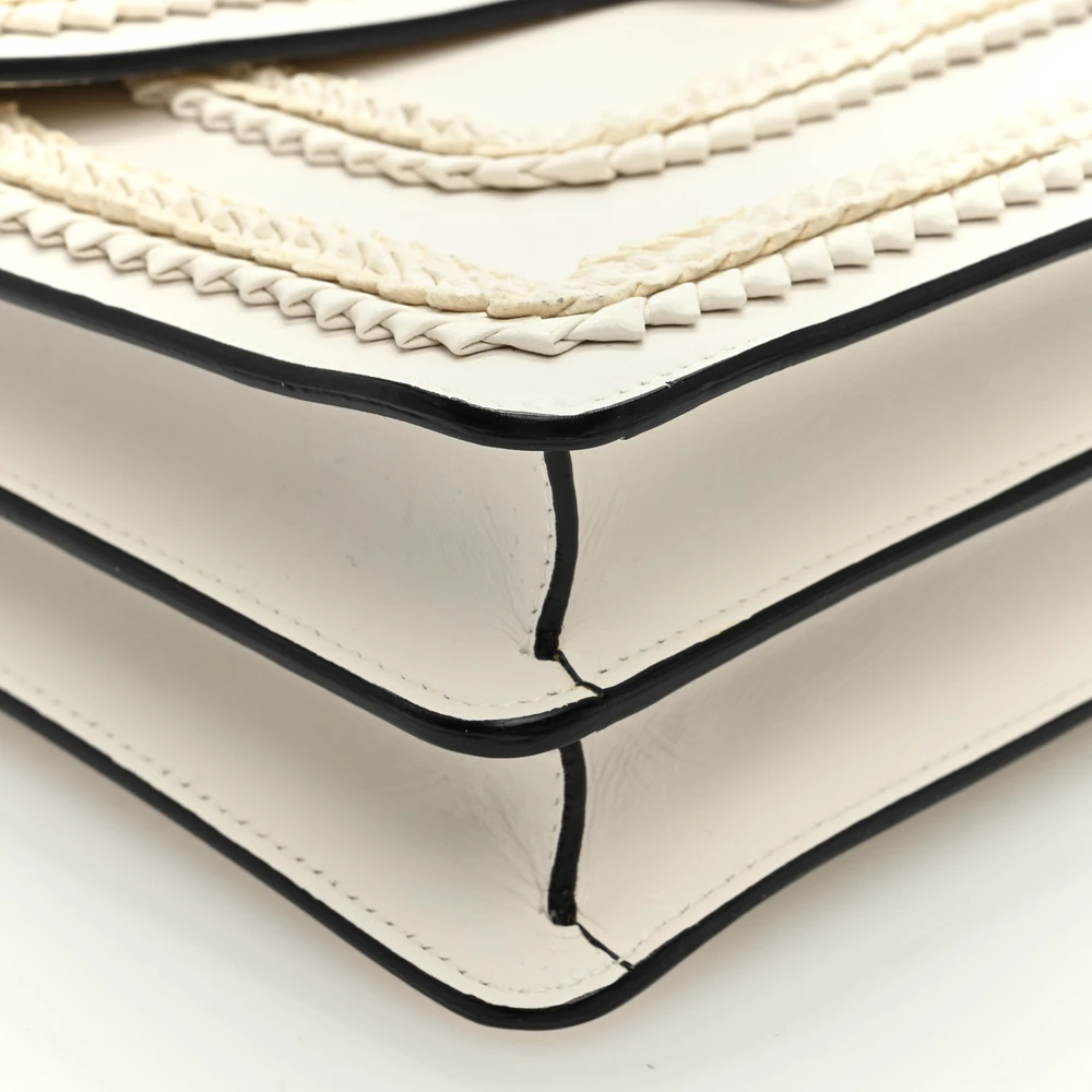 Lushentic Replicas Medium Serpenti Forever Shoulder Bag White - Image 4