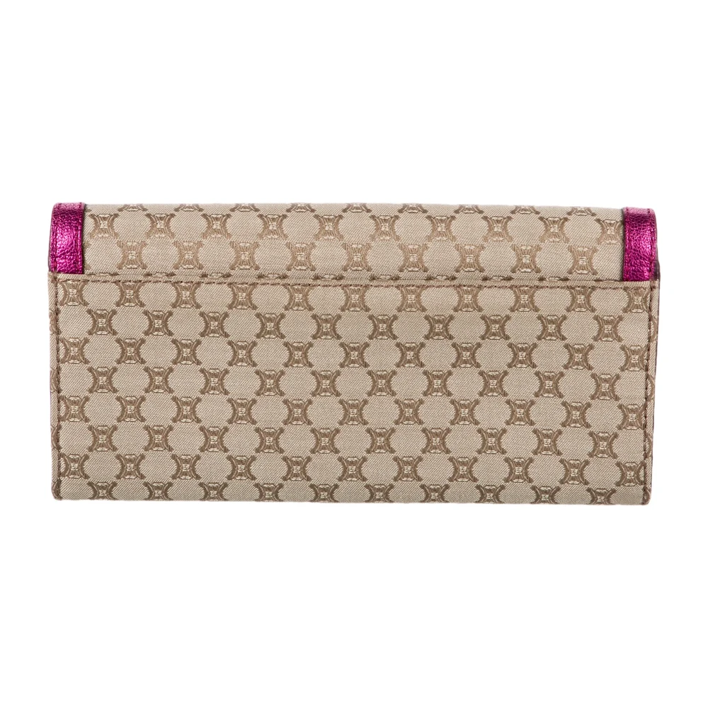Lushentic Grade Bags: Large Wallet with Pink Monogram Canvas - Image 2