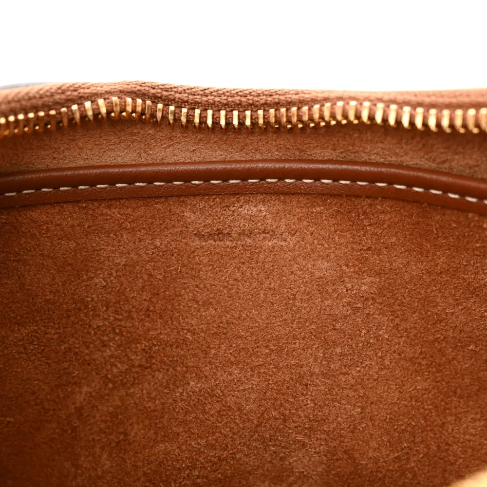 Lushentic Grade Bags - Ava Shoulder Bag in Tan Calfskin Leather - Image 8