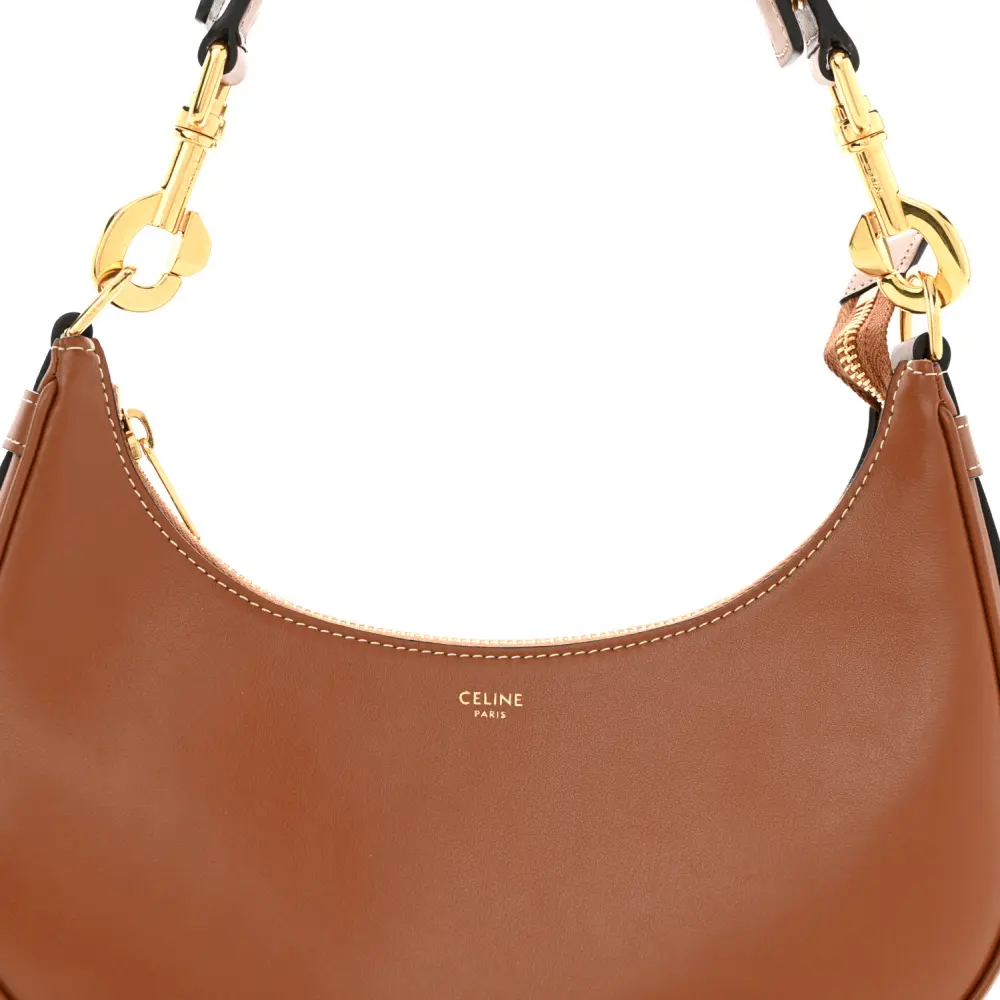 Lushentic Grade Bags - Ava Shoulder Bag in Tan Calfskin Leather - Image 9