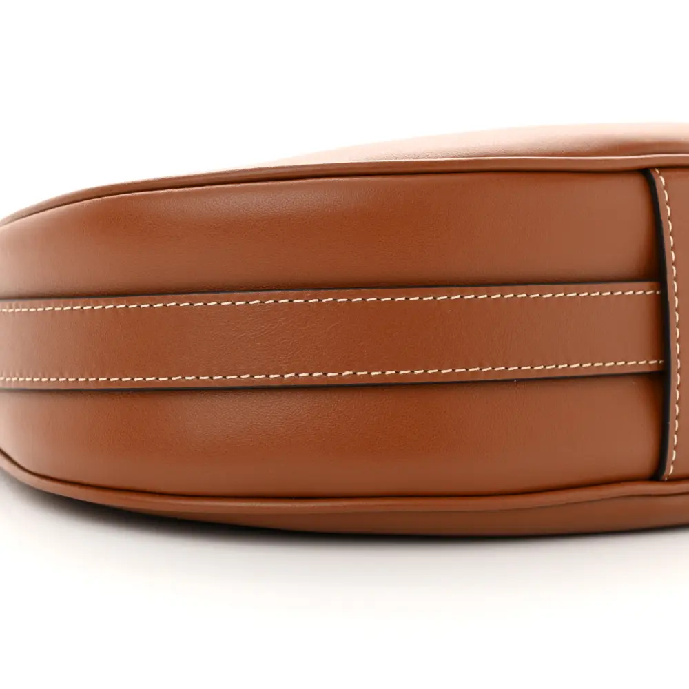 Lushentic Grade Bags - Ava Shoulder Bag in Tan Calfskin Leather - Image 5