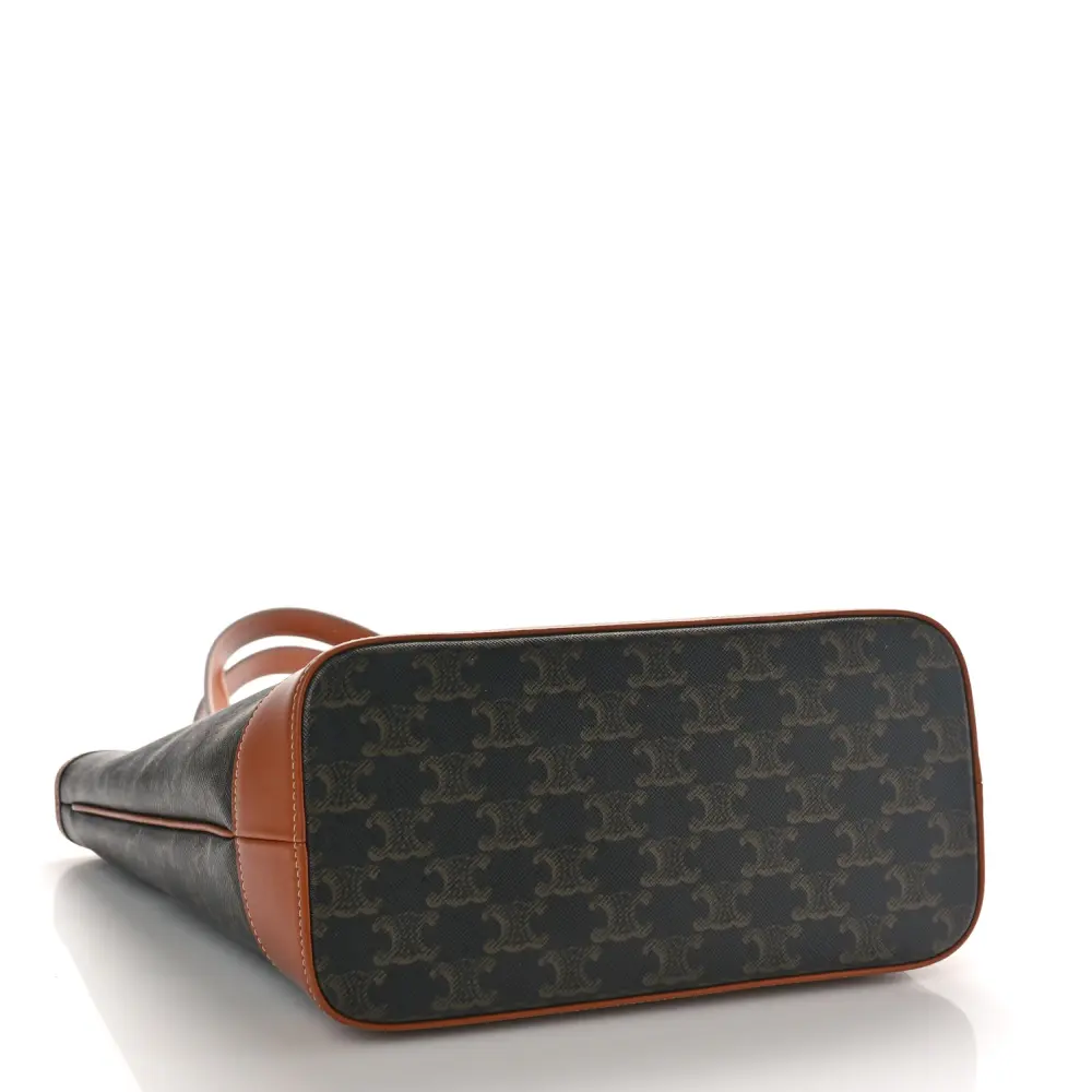 Lushentic Class Small Cabas Bag - Tan Triomphe Canvas Calfskin - Image 6