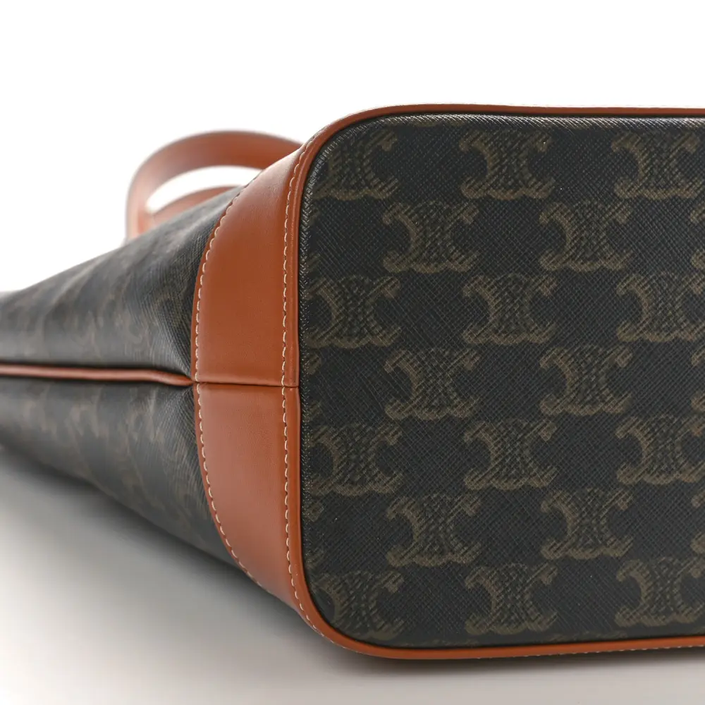 Lushentic Class Small Cabas Bag - Tan Triomphe Canvas Calfskin - Image 4