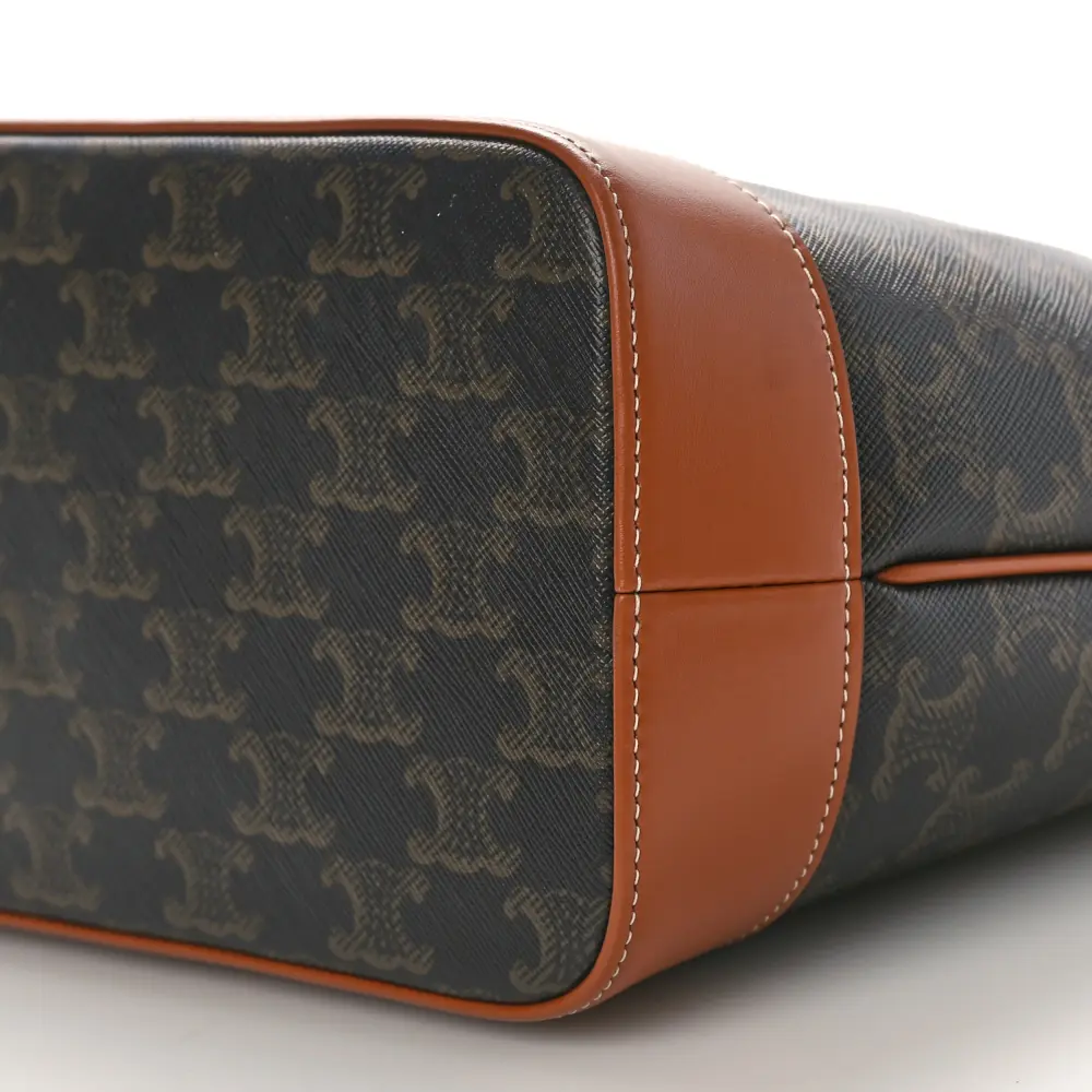 Lushentic Class Small Cabas Bag - Tan Triomphe Canvas Calfskin - Image 5