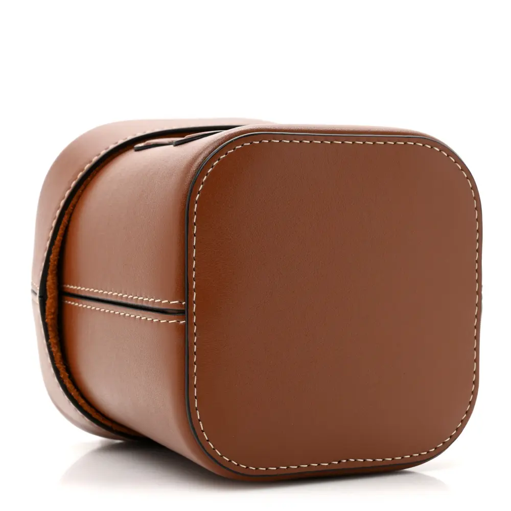 Lushentic Bag Small Cuir Triomphe Box Tan Smooth Calfskin Leather - Image 5