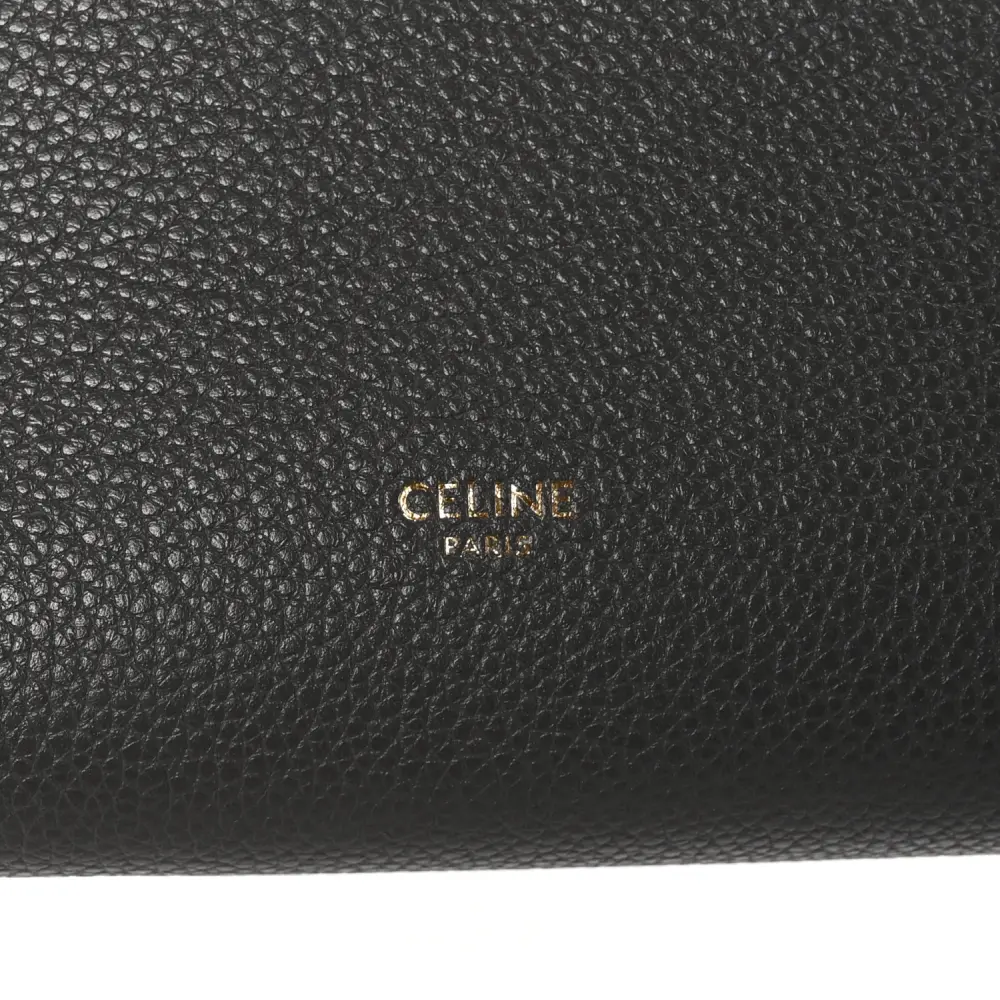 Lushentic Designer Small Sangle Bucket Bag in Kohl Leather - Image 2