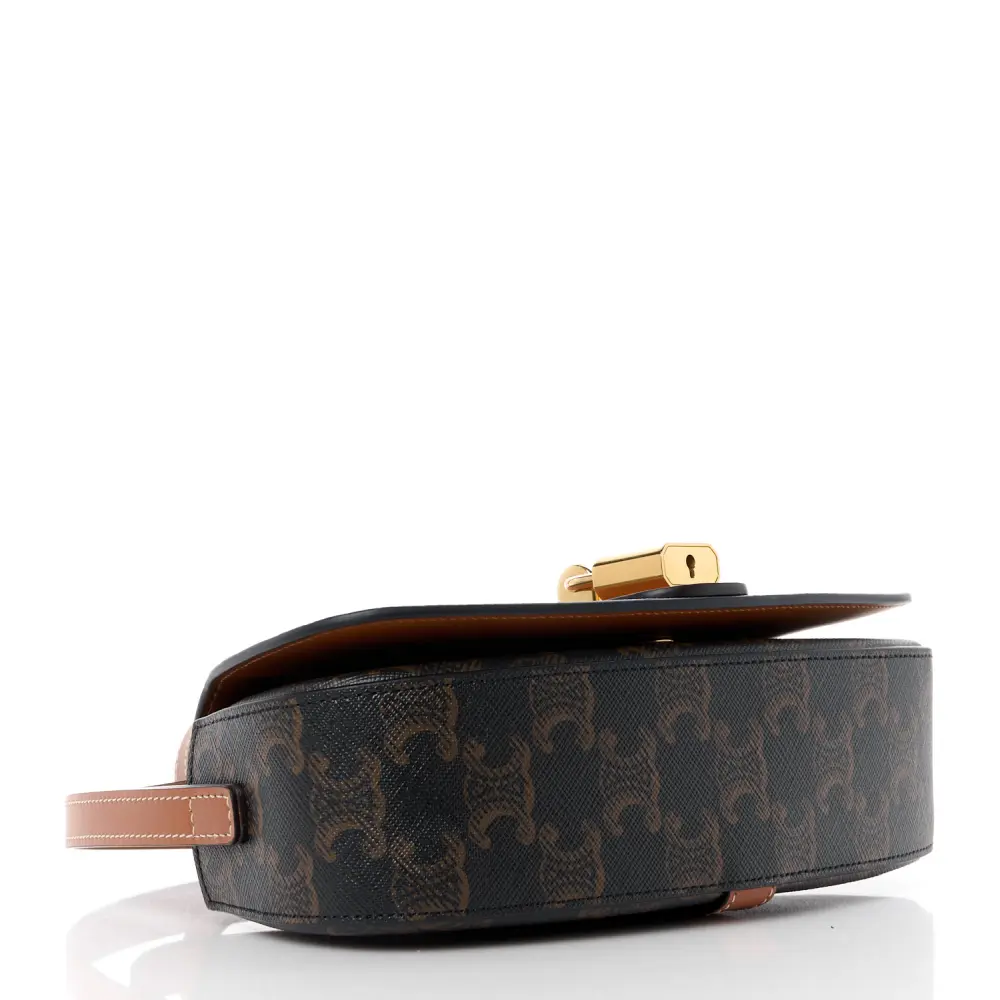Buy Lushentic Grade Bags - Small Tabou Clutch in Tan Triomphe Design - Image 6