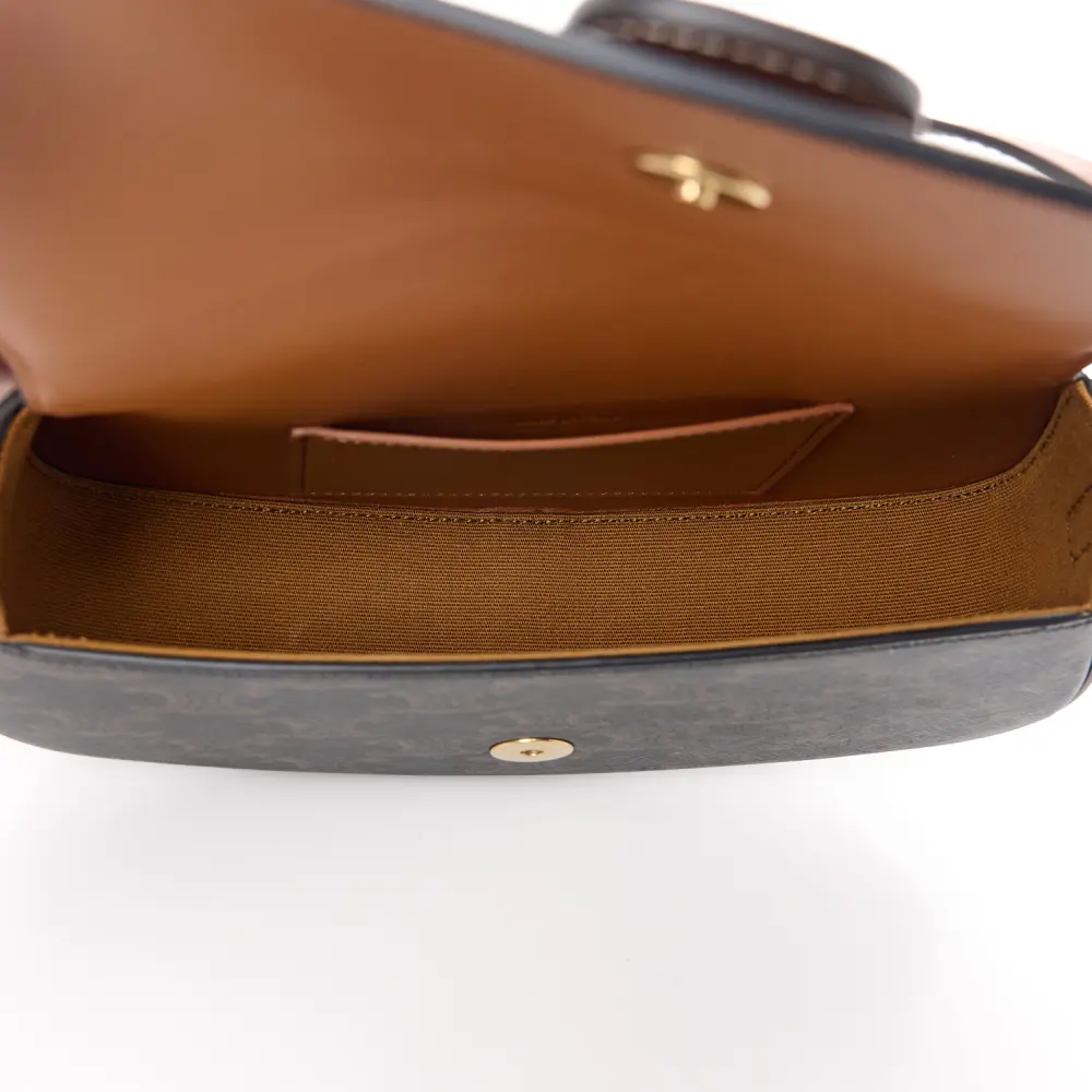 Buy Lushentic Grade Bags - Small Tabou Clutch in Tan Triomphe Design - Image 7