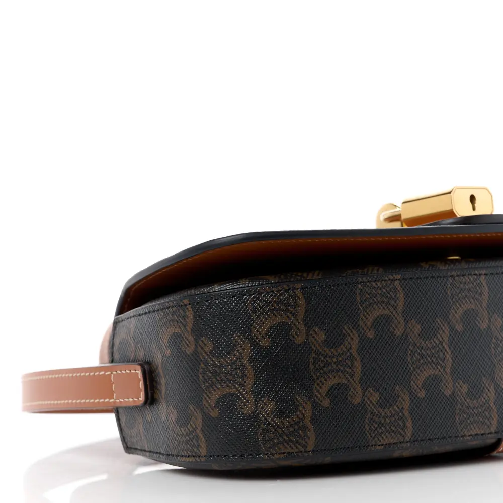 Buy Lushentic Grade Bags - Small Tabou Clutch in Tan Triomphe Design - Image 4