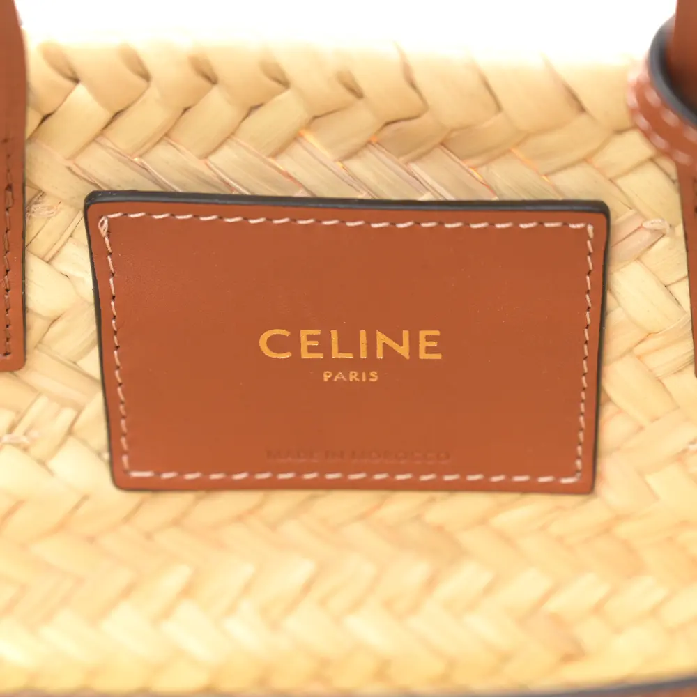 Lushentic Bags Review: Small Triomphe Tan Raffia Leather Elegance - Image 2