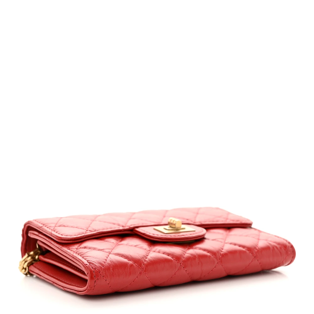 Lushentic Grade Bags 2.55 Reissue Wallet on Chain WOC Small Red - Image 6