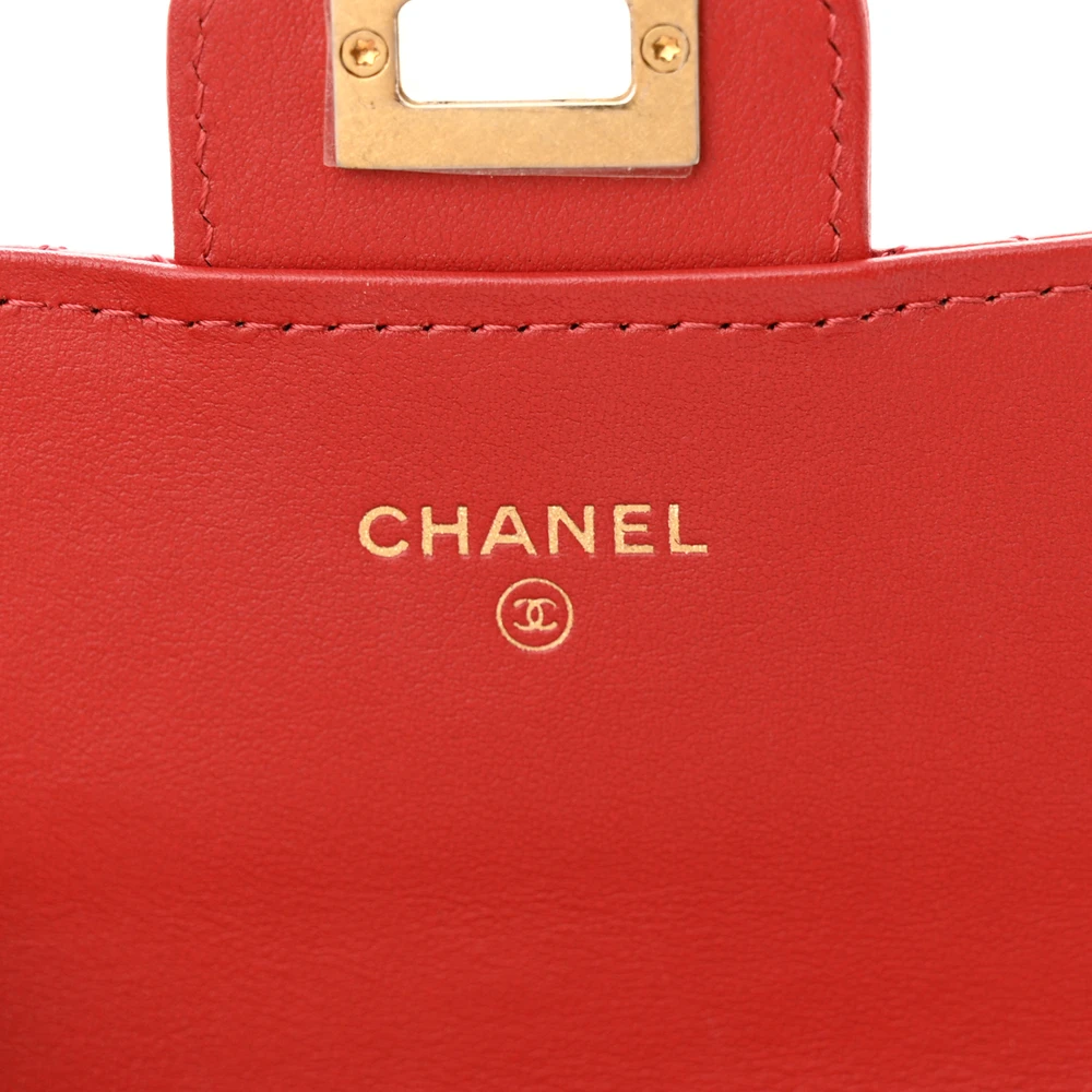 Lushentic Grade Bags 2.55 Reissue Wallet on Chain WOC Small Red - Image 2