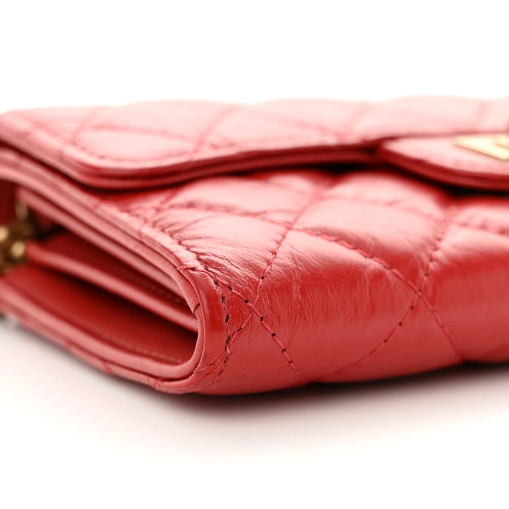 Lushentic Grade Bags 2.55 Reissue Wallet on Chain WOC Small Red - Image 4