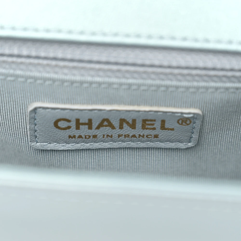 Lushentic Grade Replica Bags - Boy Flap New Medium Light Blue - Image 2