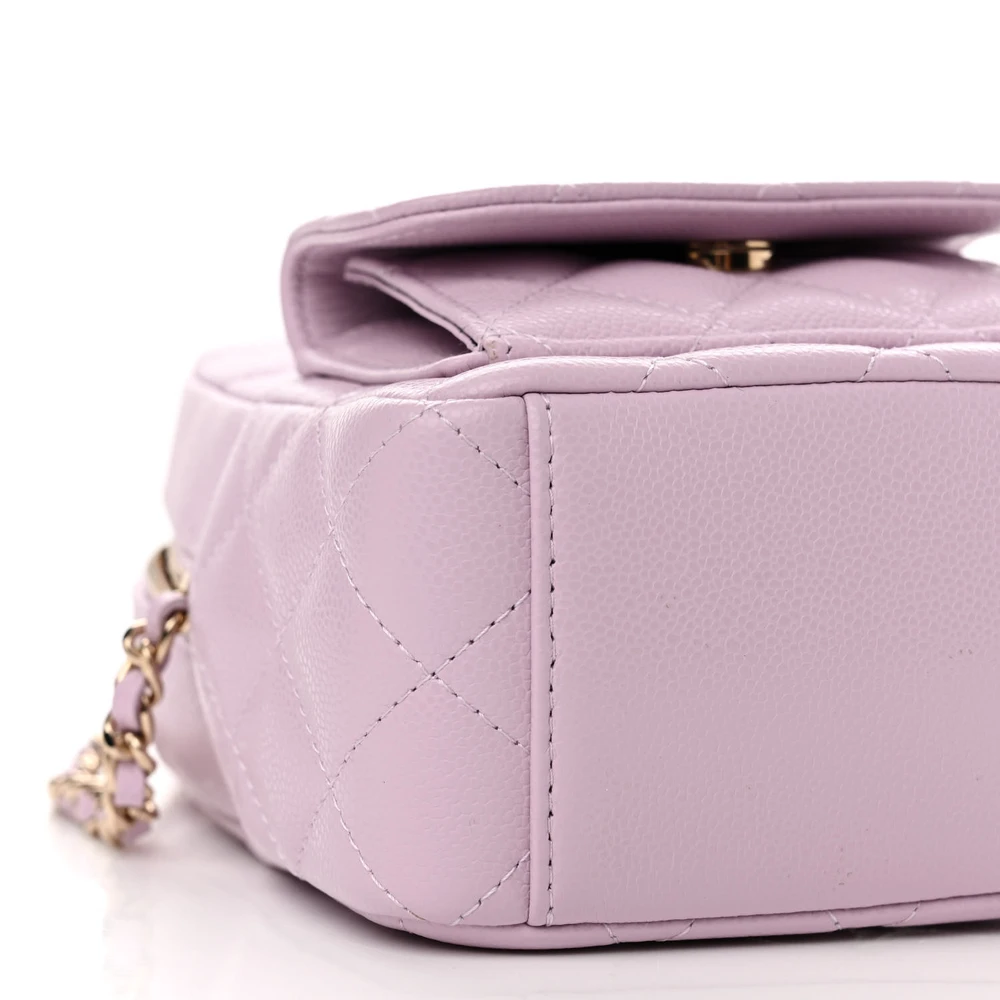 Lushentic Grade Designer Bags - Classic Backpack Mini Light Purple - Image 4