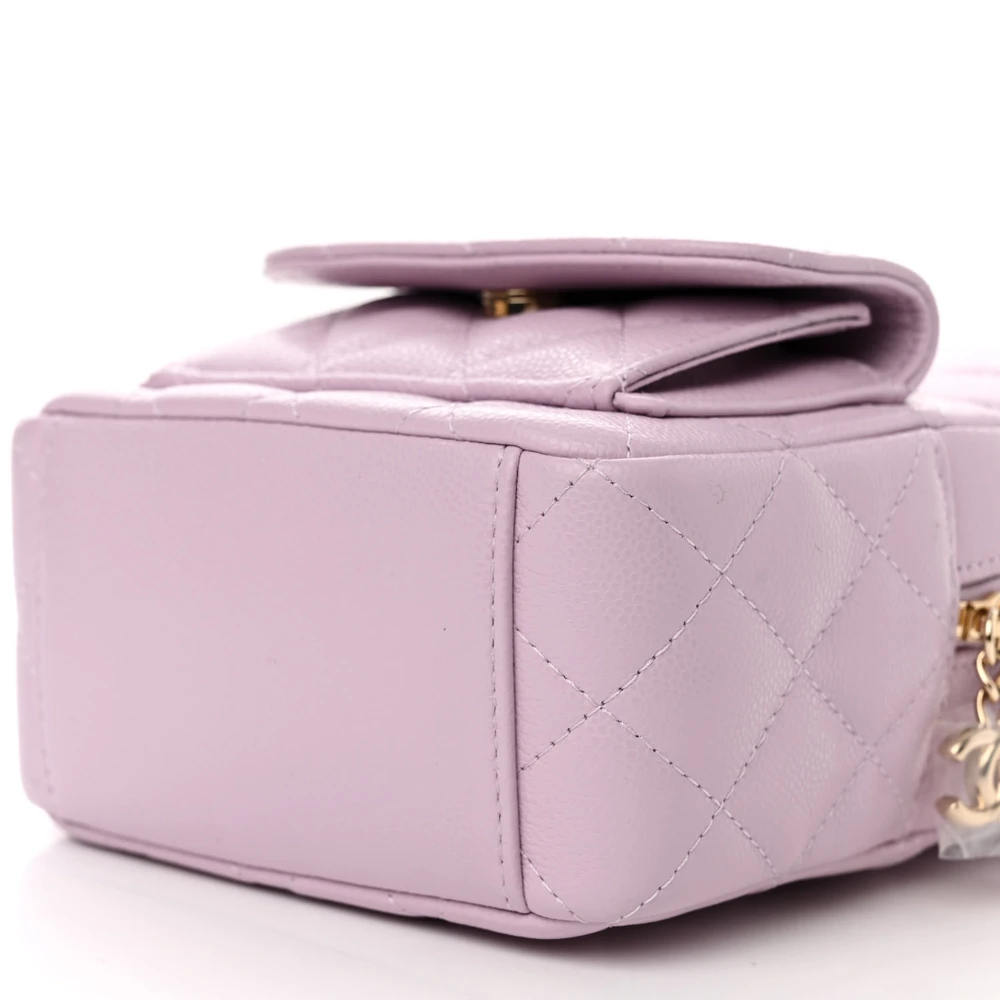 Lushentic Grade Designer Bags - Classic Backpack Mini Light Purple - Image 5