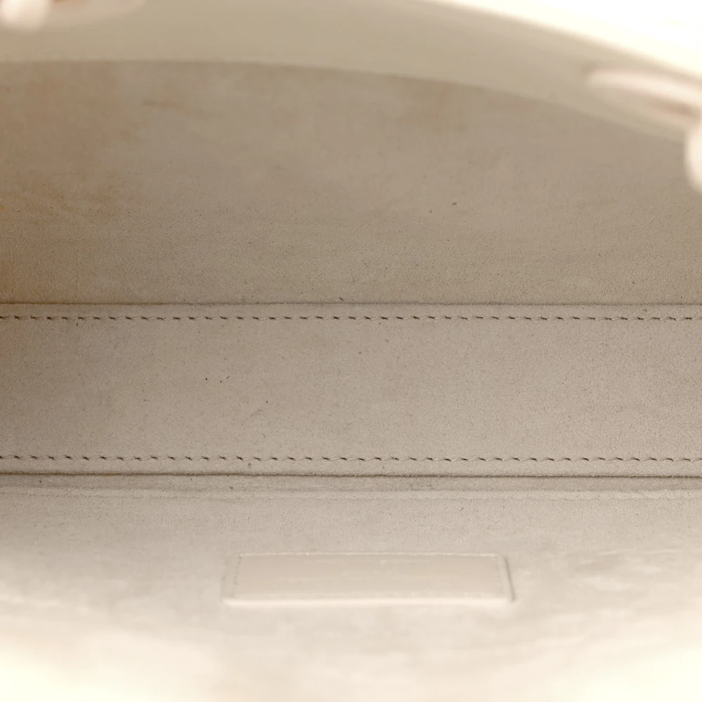 Lushentic Bags Medium Lady D Joy Latte Diamond Cannage Calfskin - Image 6