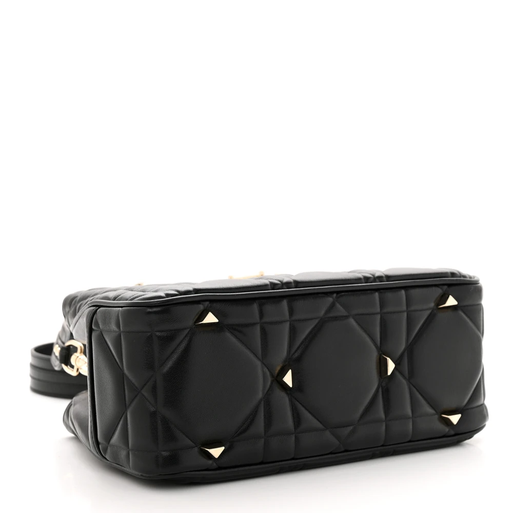 Buy Lushentic Grade Bags - Small The Lady 95.22 Black Calfskin Cannage - Image 6