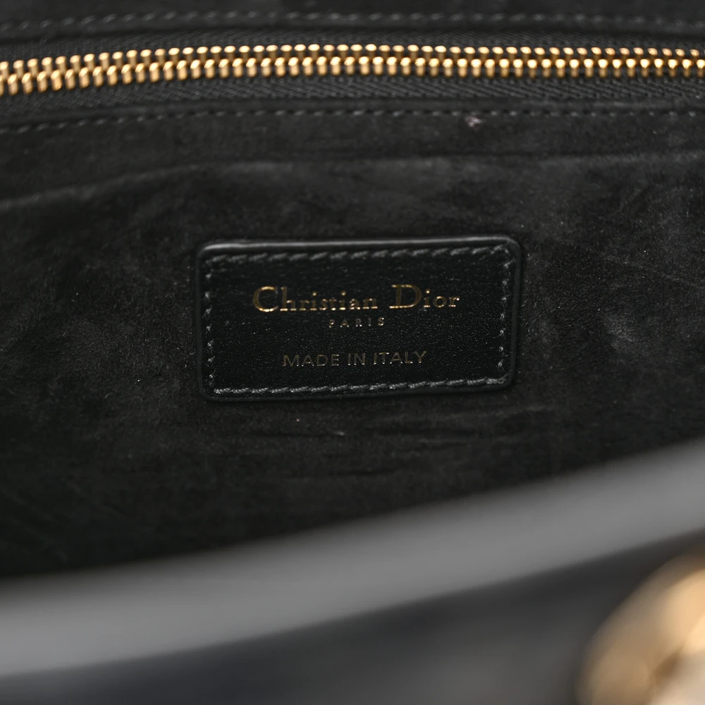 Buy Lushentic Grade Bags - Small The Lady 95.22 Black Calfskin Cannage - Image 2