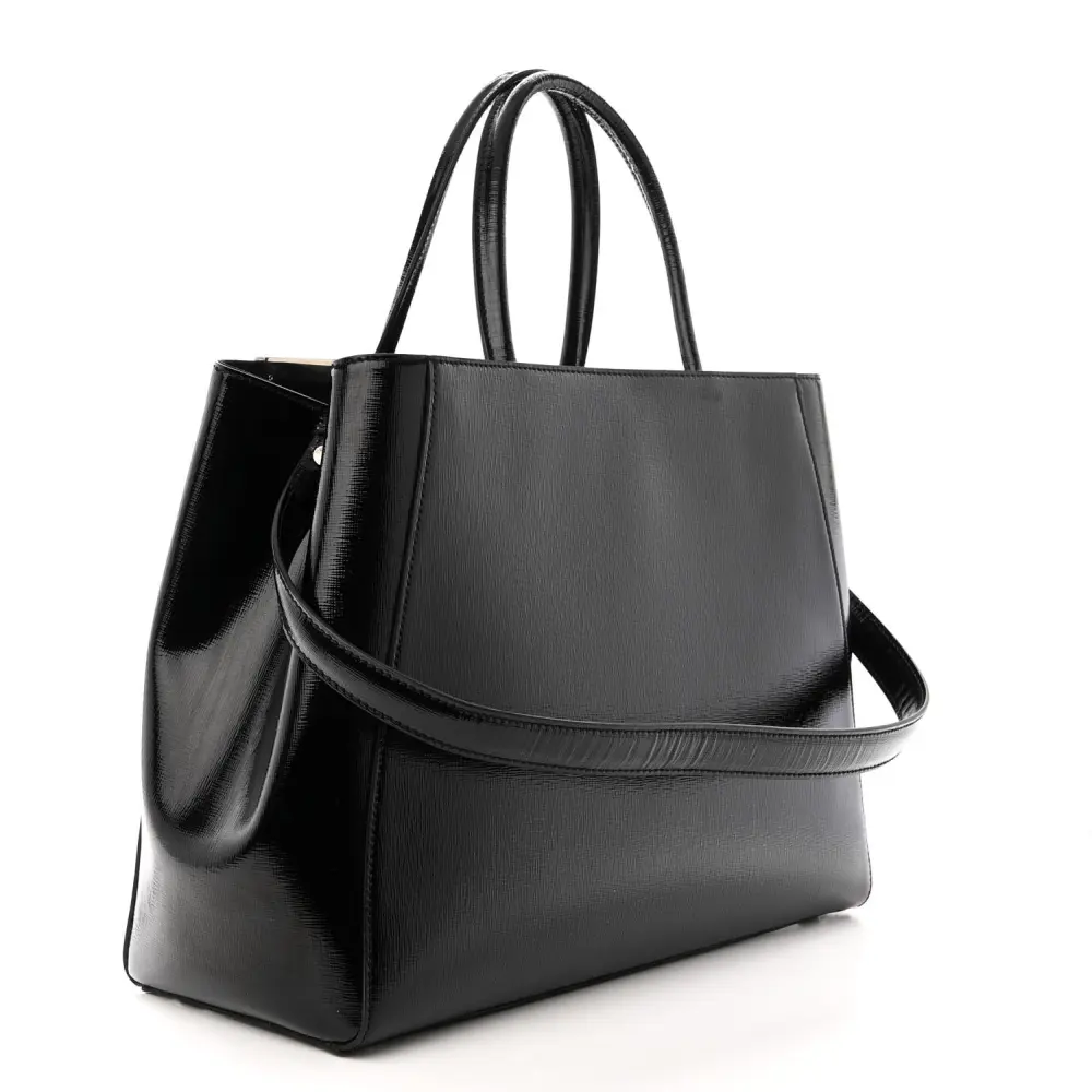Lushentic Replicas Elite 2Jours Tote Black Patent Leather - Image 4