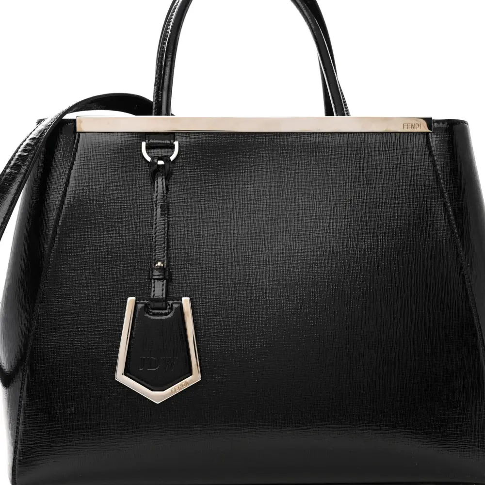 Lushentic Replicas Elite 2Jours Tote Black Patent Leather - Image 2