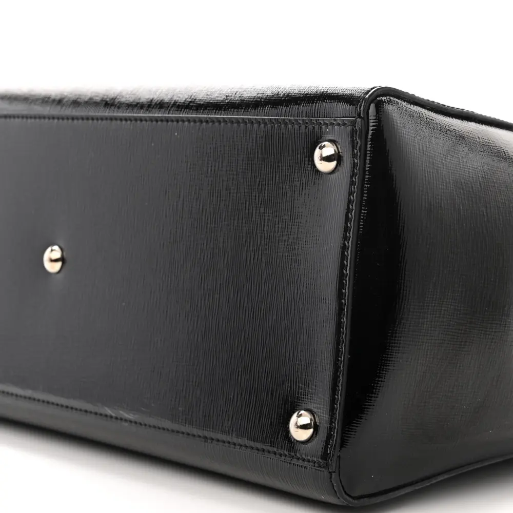 Lushentic Replicas Elite 2Jours Tote Black Patent Leather - Image 6