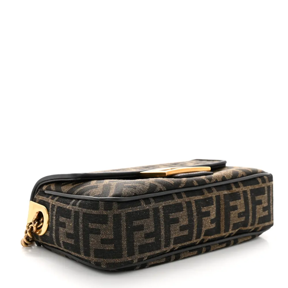 Lushentic Quality Bags - FF 1974 Midi Chain Baguette in Tobacco Moro - Image 6