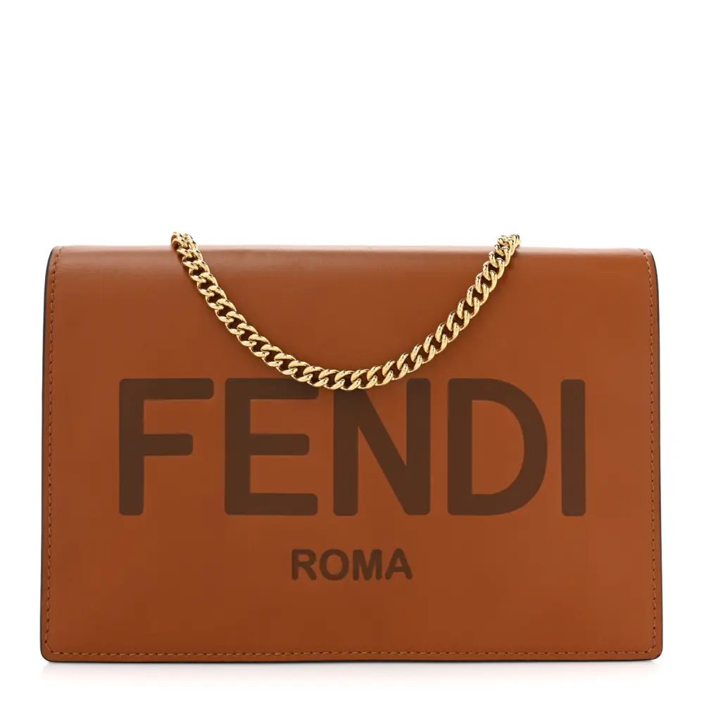 Lushentic Quality Medium Logo Embossed Wallet on Chain