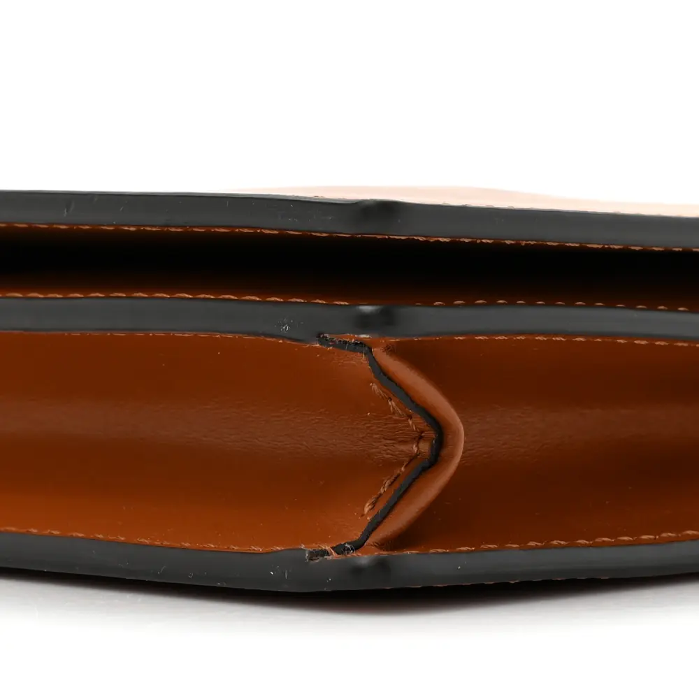 Lushentic Quality Medium Logo Embossed Wallet on Chain - Image 4