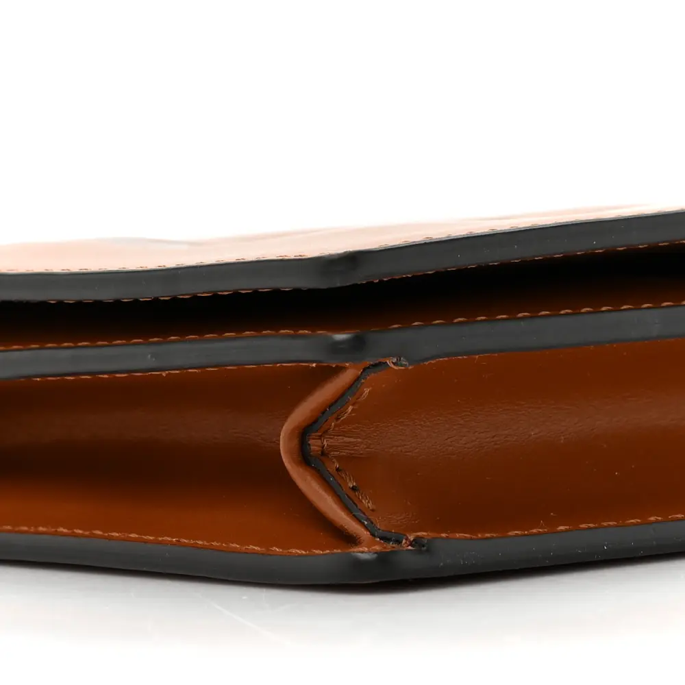 Lushentic Quality Medium Logo Embossed Wallet on Chain - Image 5