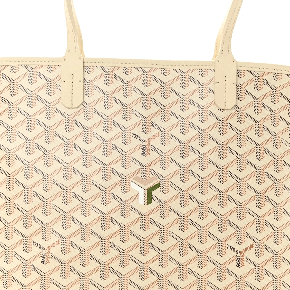 Lushentic Quality Bags - Artois Tote PM Sand Goyardine Canvas - Image 8