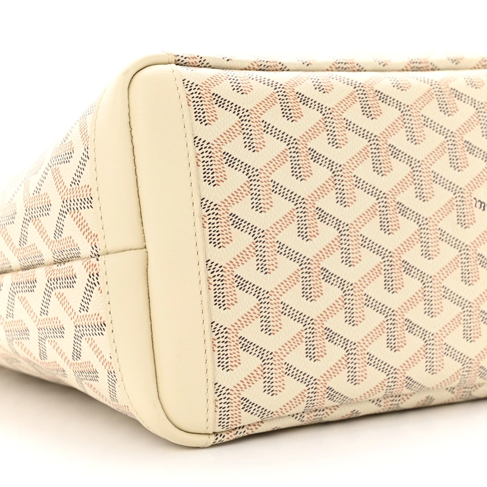 Lushentic Quality Bags - Artois Tote PM Sand Goyardine Canvas - Image 4