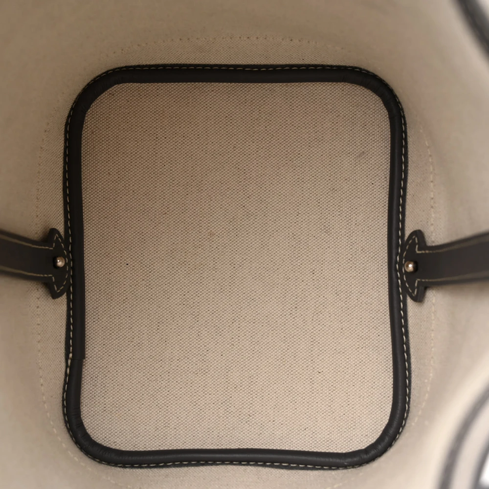 Lushentic Quality Handbags - Petit Flot Bucket Bag PM Grey Goyardine - Image 7
