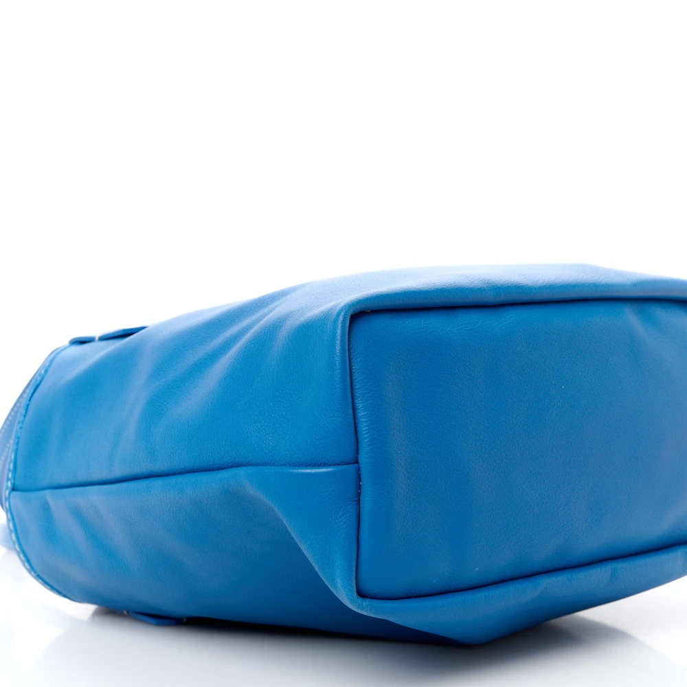 Lushentic Grade Bags: Reversible Mini Anjou Tote in Sky Blue Goyardine - Image 4