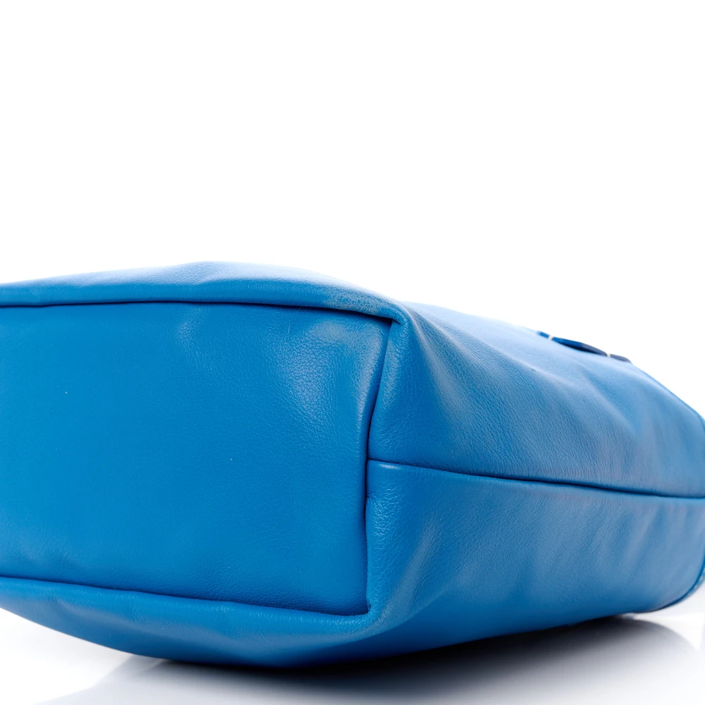 Lushentic Grade Bags: Reversible Mini Anjou Tote in Sky Blue Goyardine - Image 5