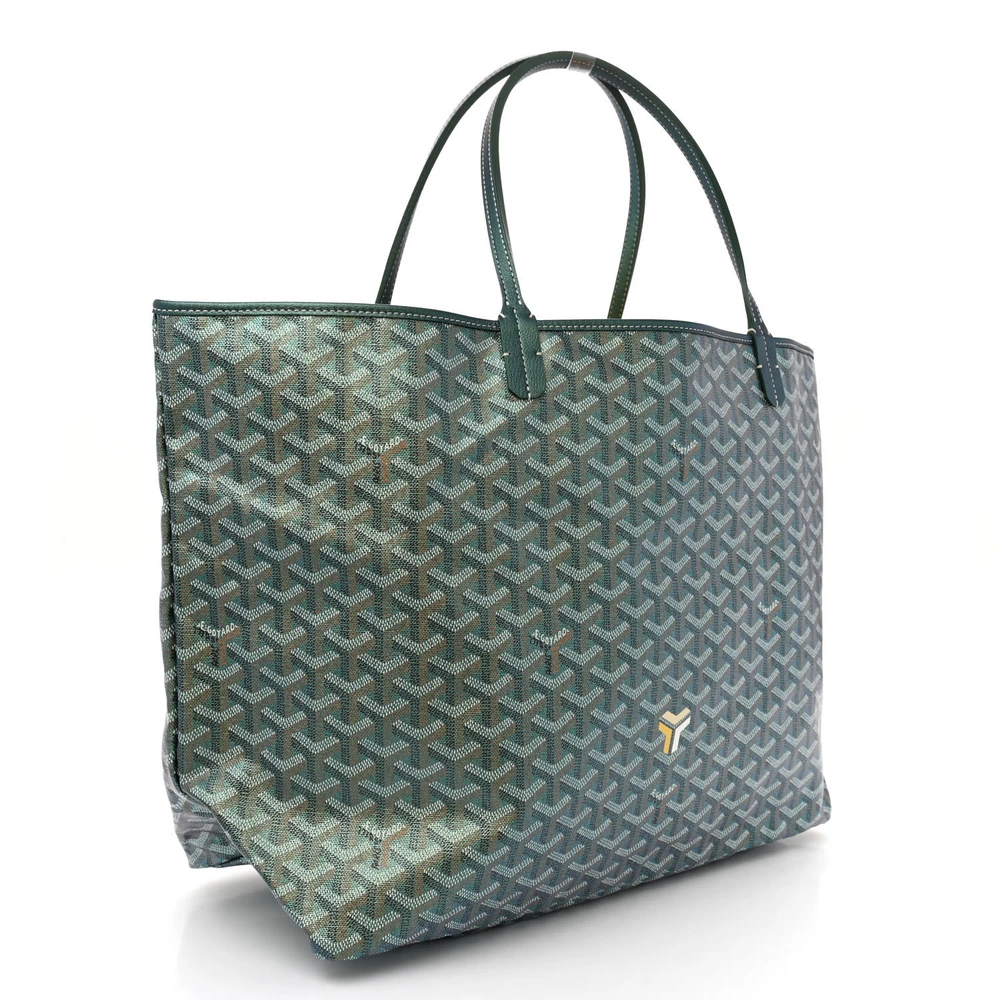 Lushentic Grade Bag Saint Louis Tote GM in Pearly Green Goyardine Canvas - Image 2