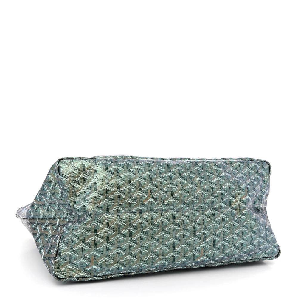 Lushentic Grade Bag Saint Louis Tote GM in Pearly Green Goyardine Canvas - Image 5