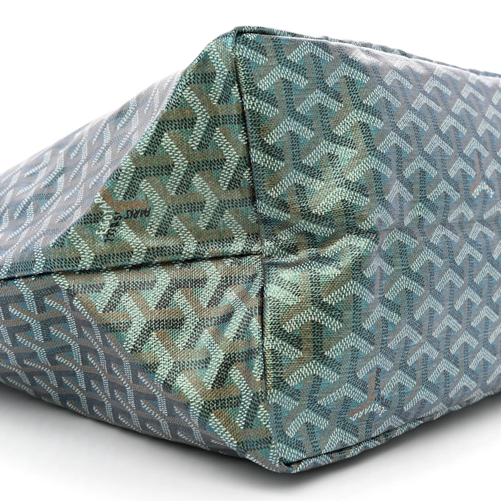 Lushentic Grade Bag Saint Louis Tote GM in Pearly Green Goyardine Canvas - Image 3