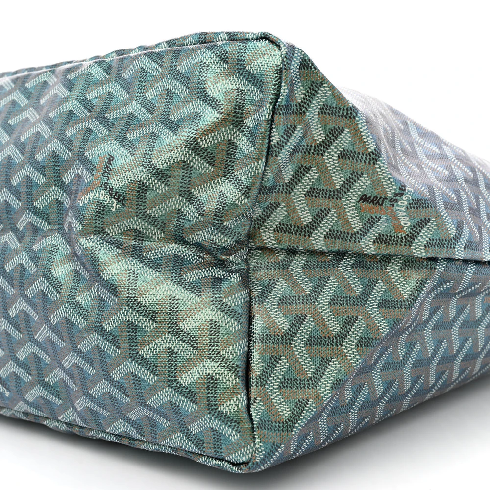 Lushentic Grade Bag Saint Louis Tote GM in Pearly Green Goyardine Canvas - Image 4