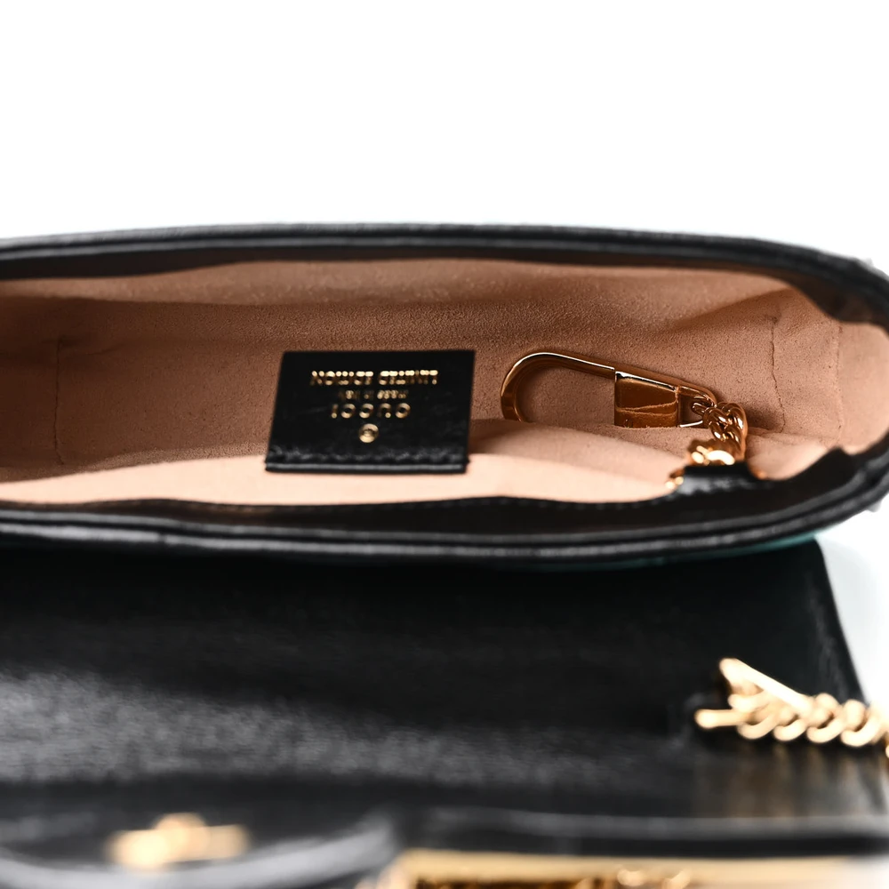 Lushentic GG Marmont Mini Handbag in Azalea Multicolor Leather - Image 7
