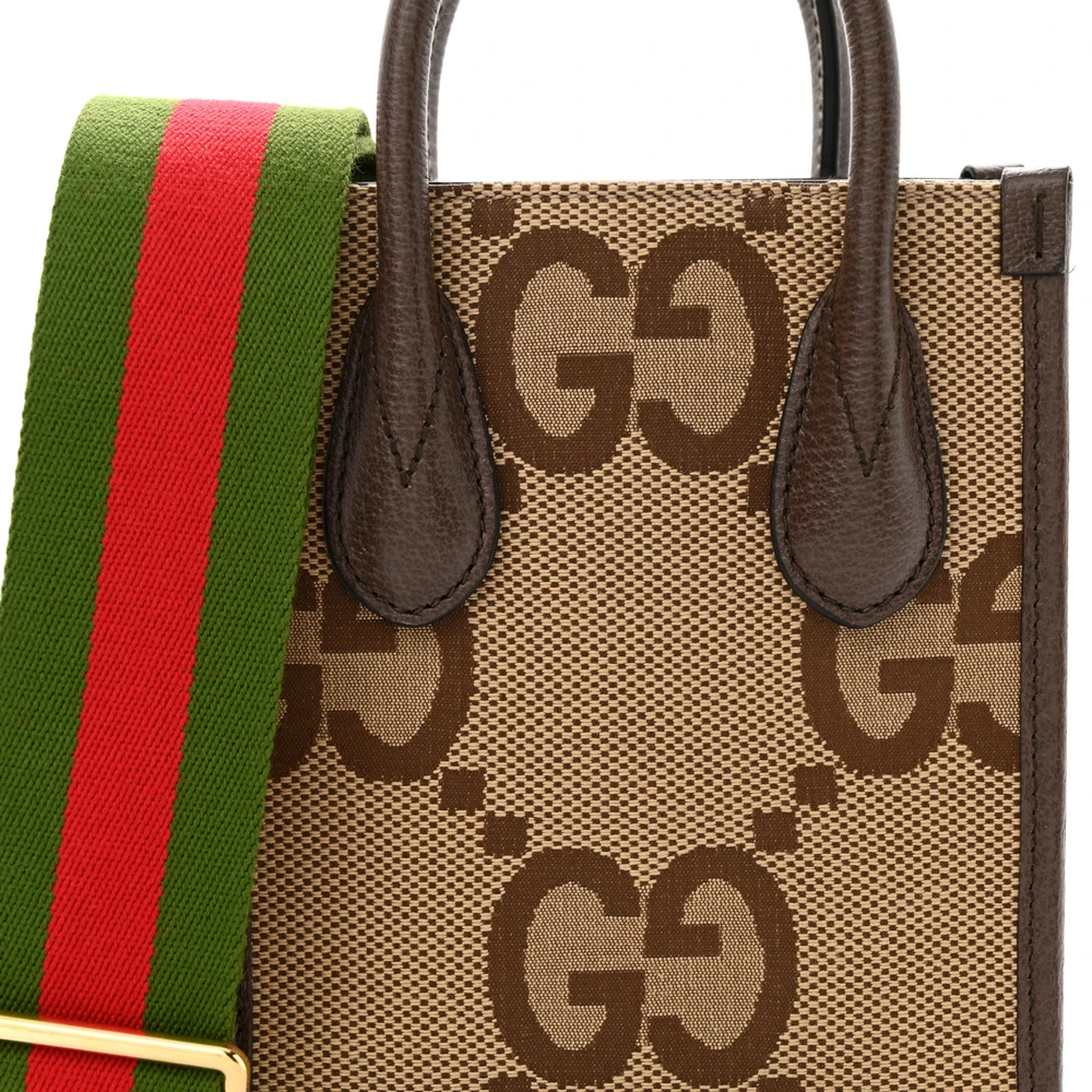 Lushentic Bags Mini Vertical Tote – Camel, Ebony, Textured Leather - Image 9